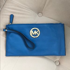 Michael Kors Leather Wristlet